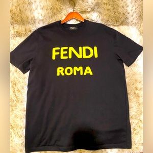 FENDI Gorgeous Men’s raised terry logo shirt